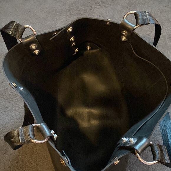 English Retreads Recycled Rubber Tote Bag - Picture 3 of 6